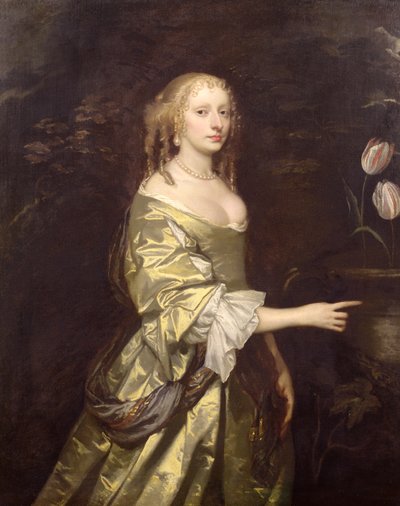 Elizabeth, Lady Wilbraham (1631-1703) door Peter Lely